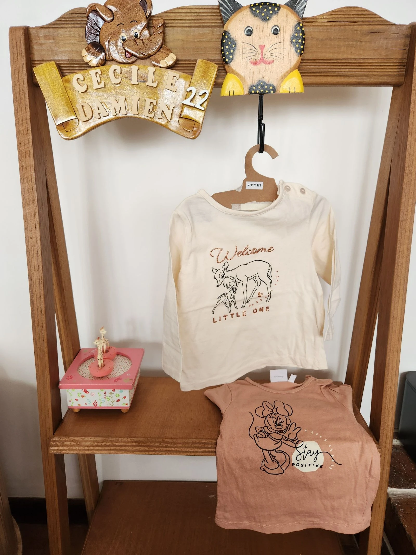 🐻 lot de 2 Tee-shirt 